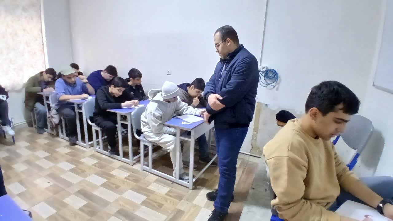 متوسطه دوم پسران (در حال آزمون)